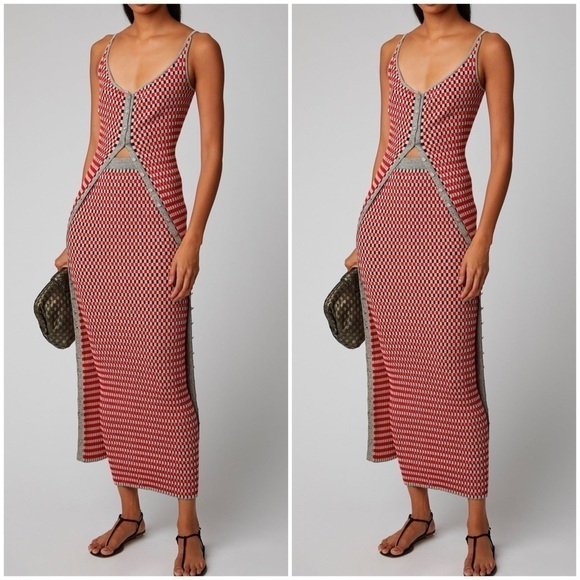 Paco Rabanne Dresses & Skirts - Paco Rabanne Button-Detailed Cotton-Jacquard Midi Skirt